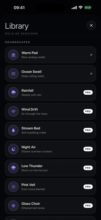 Whorl soundscape library